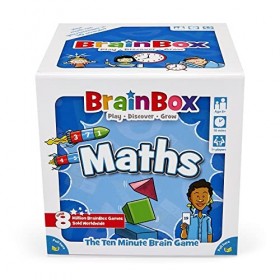 Brainbox Maths 2022 , Card Game, Ages 8+, 1+ Players, 10+ Minutes Playing Time