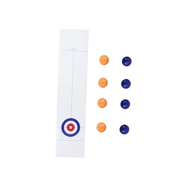 KOMBIUDA Balle De Curling Jouets Éducatifs pour Enfants Jouet pour Enfants Jouets Adukt Jeu De Plateau De Curling Jouet De Cu