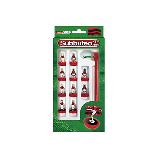 Rocco Giocattoli Subbuteo ÉQUIPE Rouge/Noir CM 11X23X4 LS-041744*