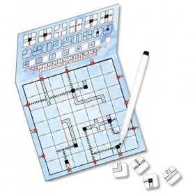 Asmodee Railroad Ink - Édition Bleu Profond&nbsp; - &nbsp;Espagnol - hgrri01es - version espagnole