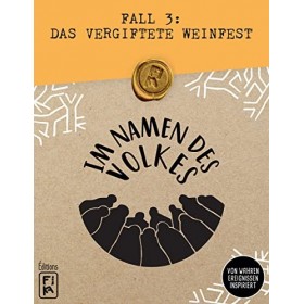 Asmodee-Au nom du Peuple – Cas 3 : Le Festival empoisonné du vin Jeu, BLAD0016, Multicolore, coloré