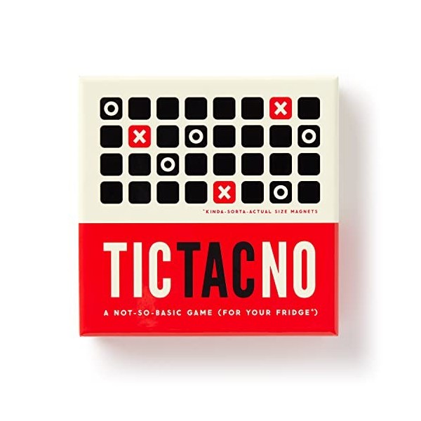 Tic Tac No Magnetic Fridge Game