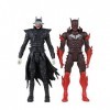 DC Direct - Gaming 3 Figure with Comic 2Pk Wave 1 - Batman Who Laughs & Red Death Dark Nights Metal 1 