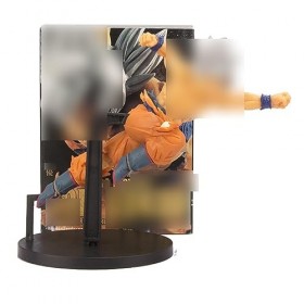 simyron Anime Figurine Goku Figurine Super Saiyan Figurine Anime Modèle De Version Endommagée par La Bataille Mini Figurine p