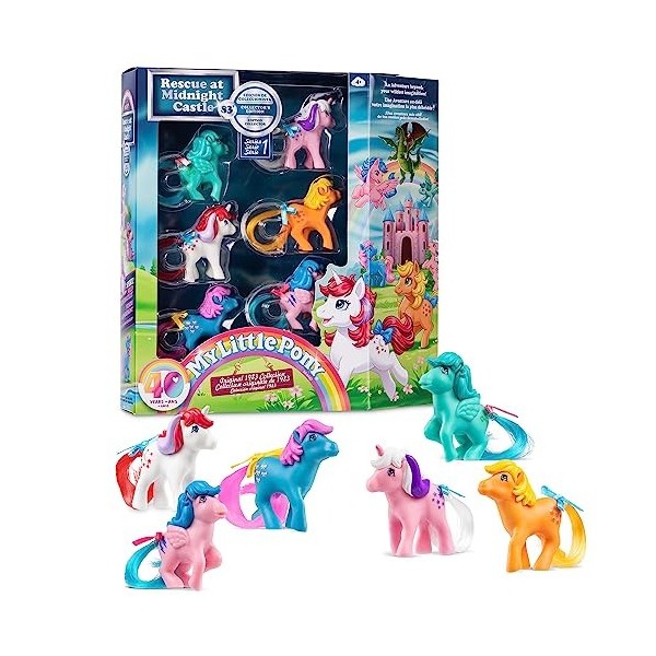 My Little Pony Lot de Figurines 40e Anniversaire