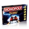 WINNING MOVES - MONOPOLY - RETOUR VERS LE FUTUR - Jeu de société - Version française, 2 à 6 joueurs