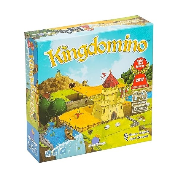 Kingdomino - Jeu de Société & de Stratégie, un jeu de Bruno Cathala, édité par Blue Orange