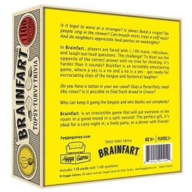 Brainfart 21040&nbsp;Bouleversé Trivia Jeu de Cartes - version anglaise