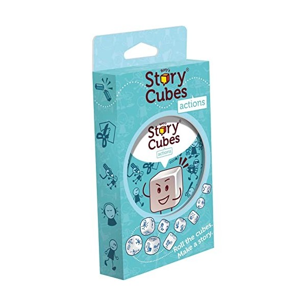 Zygomatic Rorys Story Cubes® Eco Blister Action | Jeu de dés | À partir de 6 Ans | 1 à 12 Joueurs | Plus de 20 Minutes de Te