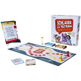 Spin Master Games Plus Intelligent, Jeu de Quiz et daction Amusant pour Les Enfants Contre Les Parents – pour 2 à 6 Joueurs 