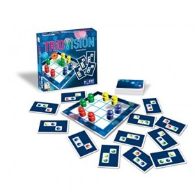 HUCH!- Triovision Jeu de société Logicus, 4260071876843, Multicolore