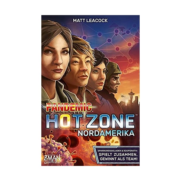 Asmodee Pandémic Hot Zone Amérique du Nord