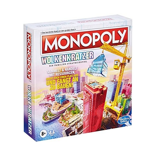 Hasbro Monopoly F1696100 Jeu de société Simulation économique