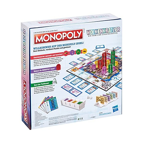 Hasbro Monopoly F1696100 Jeu de société Simulation économique