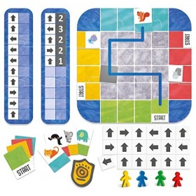 Headu - Easy Coding Game Ghioco, Multicolore, MU25411