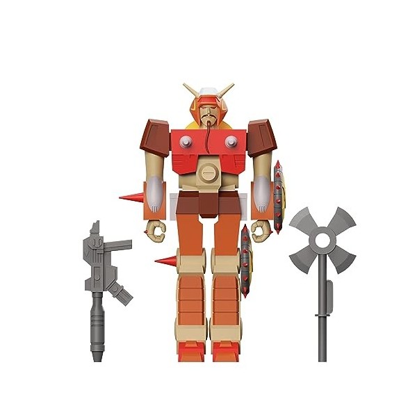 SUPER7 - Figurine Reaction Transformers Wreck-Gar G1 - Figurine de Collection