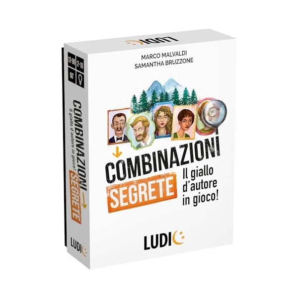 Ludic Combinaisons Secrètes Le Jaune Dauteur en Jeu It57335 Jeu De Société pour La Famille pour 2-10 Joueurs Made in Italy