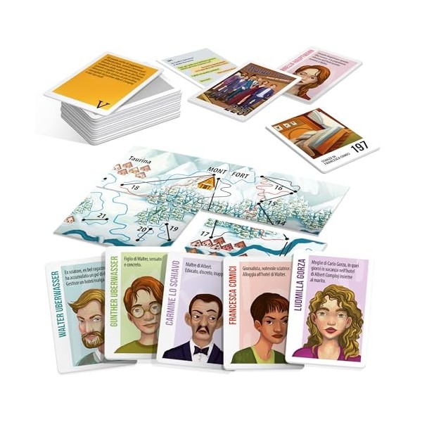 Ludic Combinaisons Secrètes Le Jaune Dauteur en Jeu It57335 Jeu De Société pour La Famille pour 2-10 Joueurs Made in Italy