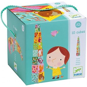 Djeco - Djeco 10 cubes fôret