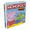 Monopoly- Peppa Pig Junior Edition, Gioco da tavolo 2-4 giocatori, per Bambini dagli 5 Anni in su, F1656, Multicolore
