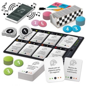 Ludic Musicalement Il Veut Oreille mais Même Pas It57298 Jeu De Société pour La Famille pour 3-6 Joueurs Made in Italy