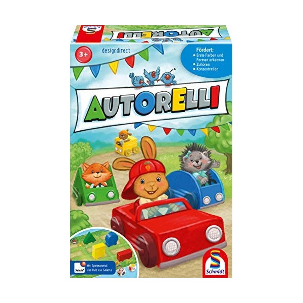 Schmidt Spiele 40597 Autorelli, Jeu denfant