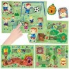 Headu- Think Link Logic Game for Kids, Jeu éducatif 1-3 Ans, MU53542, Multicolore
