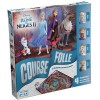 Shuffle – Course folle Disney La Reine Des Neiges 2 - Plateau et Figurines Anna, Elsa, Olaf, Swen – Jeu de société enfant - à