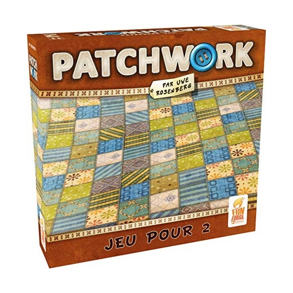 Funforge | Patchwork | Jeu de société | À partir de 8 ans | 2 joueurs | 30 minutes langue française