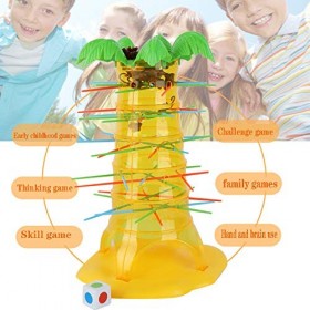 Jeu de société multijoueur Jeu de Chute de Singe Singe Escalade Arbre éducation précoce Jouets Cadeau de Vacances