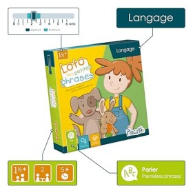 Placote – Loto Des Petites Phrases, Jeu éducatif 1½ an à 3 ans - PLA3