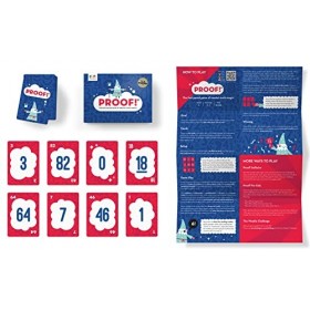 Proof! Jeu de mathématiques - Le Jeu Rapide de la Magie des mathématiques mentales - Jeu éducatif primé du Choix des Enseigna