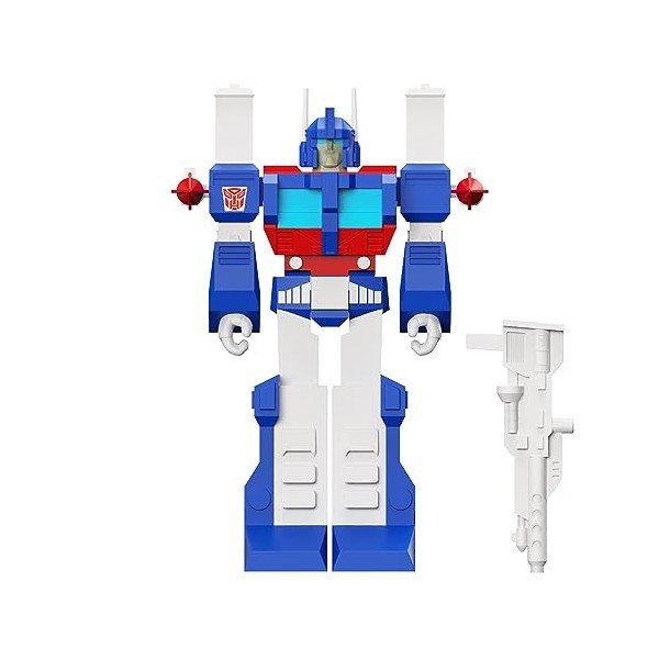 SUPER7 - Figurine Reaction Transformers Ultra Magnus - Figurine de Collection
