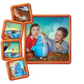 Goliath Crazy Sharky, Kinderspiel AB 4 Jahren, Brettspiel für 2 BIS 4 Spieler