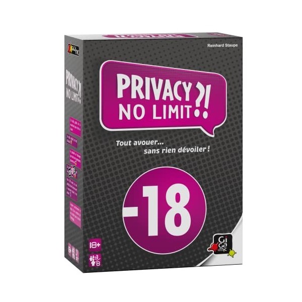 Privacy NO Limit Nouveau Format 3-8 joueurs