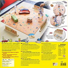 HABA 304683 - Famille BRIC-à-BRAC - jeu de puzzle avec plateau de jeu XXL et matériel de jeu 3D, jeu à partir de 5 ans