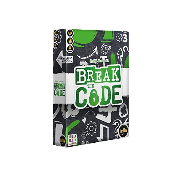 IELLO IEL51629 Break The Code Game, Multicolor