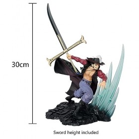 Miotlsy Anime Figurine, 30cm/12 Pouces Anime Maximum Hawk-Eye Action Figure dAnime Populaire Collection Modèle pour Les Fans