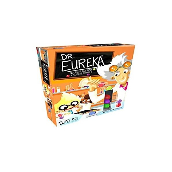 Blue Orange- Dr Eureka Nouvelle Version Jeu de Societe, BLU181DO, Multicolore