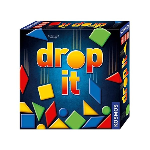 Kosmos 692834 - Drop It, le jeu rapide dadresse et de tactique, jeu familial à partir de 8 ans