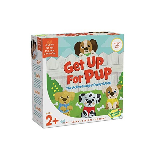  New Sept Peaceable Kingdom Game Get up for Pup