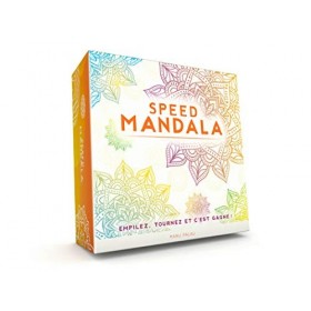 Lifestyle- Speed Mandala Jeu de Societe, LIF001MA, Multicolore