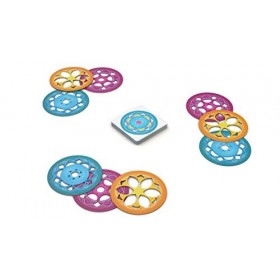 Lifestyle- Speed Mandala Jeu de Societe, LIF001MA, Multicolore