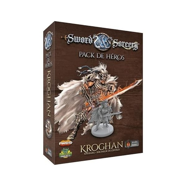 Intrafin - Sword & Sorcery : Pack de Héros Kroghan - Version Française