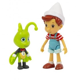 Giochi Preziosi Pinocchio and Friends Lot de 2 Figurines daction de Cricket parlantes