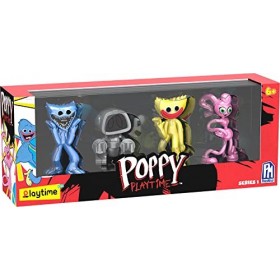 Poppy Playtime - Coffret de 4 Figurines - Personnages de Jeux Vidéos - Dès 6 ans - Lansay