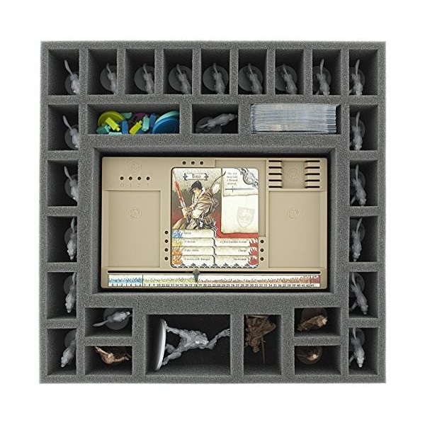 Feldherr Jeu de Mousse Compatible avec Zombicide Wulfsburg - boîte de Jeu de société