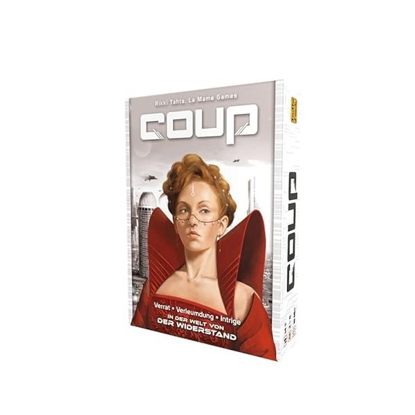 Heidelberger Spieleverlag- Coup Jeu de Cartes, IBCD0002, Multicolore