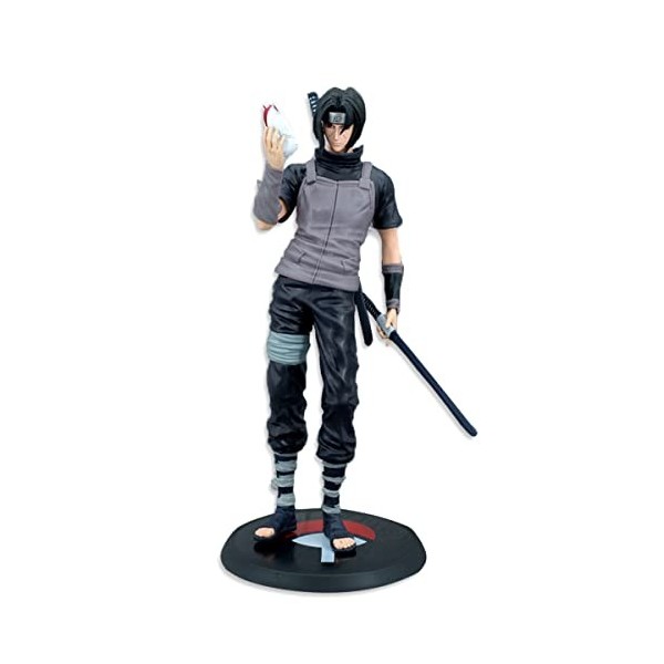 Ornements de Naruto Anime Figure Uchiha Itachi 【Anbe】Modèle de collection Caractère PVC Figurines Statue Toys Desktop Ornemen