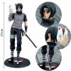 Ornements de Naruto Anime Figure Uchiha Itachi 【Anbe】Modèle de collection Caractère PVC Figurines Statue Toys Desktop Ornemen